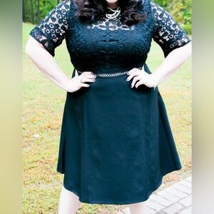 ASOS Elegant Black Lace Dress